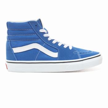 Vans Sk8-Hi - Naisten Korkeavartiset tennarit - Sininen